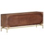 Mueble de TV de madera maciza de mango 120x30x46 cm von , TV-Möbel - Ref: Foro24-287756, Preis: 210,13 €, Rabatt: %