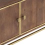 Mueble de TV de madera maciza de mango 120x30x46 cm von , TV-Möbel - Ref: Foro24-287756, Preis: 210,13 €, Rabatt: %