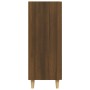 Aparador de madera de ingeniería marrón roble 69,5x34x90 cm by , Sideboards - Ref: Foro24-817353, Price: 84,59 €, Discount: %