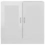 Glossy white plywood book cabinet 82.5x30.5x80 cm by vidaXL, Bookcases and shelves - Ref: Foro24-802711, Price: 59,41 €, Disc...