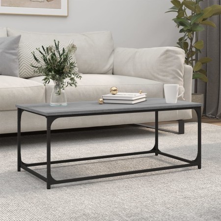 Mesa de centro madera y hierro gris Sonoma 102x50x40 cm | Foro24.es | Tu tienda online para hogar, jardín y más Foro24.es