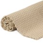 Alfombra rectangular algodón natural 80x160 cm von , Teppiche - Ref: Foro24-345110, Preis: 46,39 €, Rabatt: %