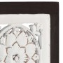 Panel de pared tallado a mano MDF marrón y blanco 40x40x1,5 cm von , Wandverkleidung - Ref: Foro24-321653, Preis: 24,36 €, Ra...