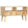 Mueble para TV madera maciza de mango 90x30x50 cm de , Armarios y almacenamiento - Ref: Foro24-286463, Precio: 167,85 €, Desc...