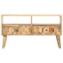 Mueble para TV madera maciza de mango 90x30x50 cm de , Armarios y almacenamiento - Ref: Foro24-286463, Precio: 167,85 €, Desc...