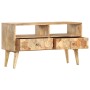 Mueble para TV madera maciza de mango 90x30x50 cm de , Armarios y almacenamiento - Ref: Foro24-286463, Precio: 167,85 €, Desc...