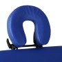 Mesa camilla de masaje de madera plegable de tres cuerpos azules by , massage tables - Ref: Foro24-110079, Price: 173,79 €, D...