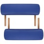Mesa camilla de masaje de madera plegable de tres cuerpos azules by , massage tables - Ref: Foro24-110079, Price: 173,79 €, D...
