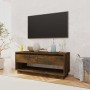 Mueble de TV madera de ingeniería roble ahumado 102x41x44 cm von , TV-Möbel - Ref: Foro24-812972, Preis: 55,45 €, Rabatt: %