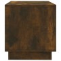 Mueble de TV madera de ingeniería roble ahumado 102x41x44 cm