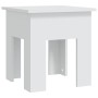 Mesa de centro madera de ingeniería blanca 40x40x42 cm by , Coffee table - Ref: Foro24-810244, Price: 26,44 €, Discount: %