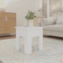 Mesa de centro madera de ingeniería blanca 40x40x42 cm by , Coffee table - Ref: Foro24-810244, Price: 26,44 €, Discount: %
