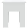 Mesa de centro madera de ingeniería blanca 40x40x42 cm by , Coffee table - Ref: Foro24-810244, Price: 26,44 €, Discount: %