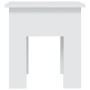 Mesa de centro madera de ingeniería blanca 40x40x42 cm by , Coffee table - Ref: Foro24-810244, Price: 26,44 €, Discount: %