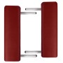 Mesa plegable masaje y accesorios 2 zonas aluminio rojo by , massage tables - Ref: Foro24-110087, Price: 162,26 €, Discount: %