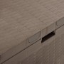 Caja de almacenamiento de jardín marrón 114x47x60 cm de , Cajas de almacenaje para exteriores - Ref: Foro24-49447, Precio: 10...