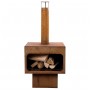 RedFire Chimenea Jersey XL acero óxido 81077 by , Chimneys - Ref: Foro24-411819, Price: 226,80 €, Discount: %