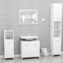 Conjunto de muebles de baño madera contrachapada blanco von , Badezimmermöbel - Ref: Foro24-802579, Preis: 72,07 €, Rabatt: %