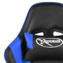 Blauer Gaming-Drehstuhl aus PVC von vidaXL, Gaming-Stühle - Ref: Foro24-20490, Preis: 171,51 €, Rabatt: %