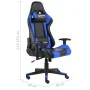 Silla gaming giratoria PVC azul de vidaXL, Sillones para videojuegos - Ref: Foro24-20490, Precio: 168,93 €, Descuento: %