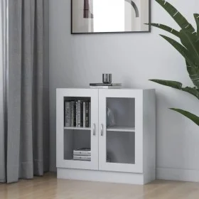 White plywood display case 82.5x30.5x80 cm by vidaXL, Bookcases and shelves - Ref: Foro24-802741, Price: 61,70 €, Discount: %