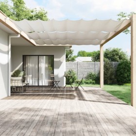 Toldo vertical blanco 250x420 cm tela oxford von , Sonnenschirme - Ref: Foro24-148187, Preis: 43,51 €, Rabatt: %