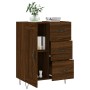 Aparador de madera de ingeniería marrón roble 69,5x34x90 cm von , Sideboards - Ref: Foro24-830259, Preis: 93,12 €, Rabatt: %