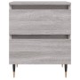 Mesita de noche madera de ingeniería gris Sonoma 40x35x50 cm von , Nachttische - Ref: Foro24-826872, Preis: 49,51 €, Rabatt: %