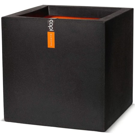 Capi Jardinera cuadrada Urban Smooth negra 30x30x30 cm KBL902 von , Töpfe und Pflanzgefäße - Ref: Foro24-424341, Preis: 54,70...