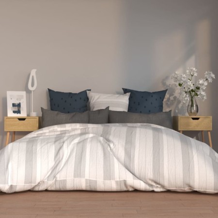 Mesitas noche 2 uds madera ingeniería roble Sonoma 40x40x56 cm by , Nightstands - Ref: Foro24-326802, Price: 102,49 €, Discou...