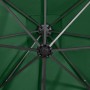 Sombrilla de jardín voladiza con palo y luces LED verde 300 cm by , Umbrellas - Ref: Foro24-312329, Price: 191,39 €, Discount: %