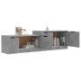 Mueble de TV madera contrachapada gris hormigón 158,5x36x45 cm de , Muebles TV - Ref: Foro24-811488, Precio: 90,88 €, Descuen...