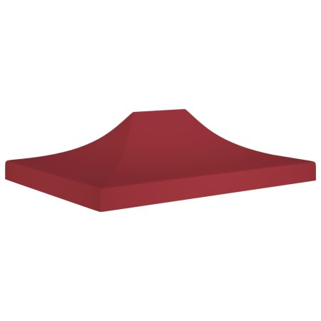 Techo de carpa para celebraciones burdeos 4,5x3 m 270 g/m² von , Abdeckungen für Zelte und Pavillons - Ref: Foro24-315370, Pr...