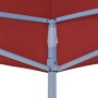 Techo de carpa para celebraciones burdeos 4,5x3 m 270 g/m² von , Abdeckungen für Zelte und Pavillons - Ref: Foro24-315370, Pr...
