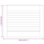 Puerta de armario lamas 2 uds madera pino blanco 39,5x49,4 cm von , Schranktüren - Ref: Foro24-151146, Preis: 39,19 €, Rabatt: %