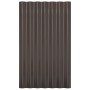 Paneles de tejado 12 unidades acero recubierto marrón 60x36 cm de , Tejas y baldosas para techo - Ref: Foro24-319125, Precio:...