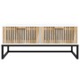 Mesa de centro hierro y madera contrachapada blanco 80x40x35 cm von , Couchtisch - Ref: Foro24-352100, Preis: 99,98 €, Rabatt: %