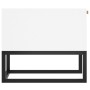 Mesa de centro hierro y madera contrachapada blanco 80x40x35 cm von , Couchtisch - Ref: Foro24-352100, Preis: 99,98 €, Rabatt: %