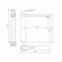 SCHÜTTE Grifo mezclador para fregadero VITA negro mate by , Faucets - Ref: Foro24-429401, Price: 133,26 €, Discount: %
