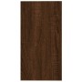 Mesa auxiliar madera contrachapada roble marrón 50x26x50 cm by , Side tables - Ref: Foro24-826631, Price: 30,33 €, Discount: %
