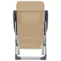Sillas de camping plegables reposapiés 2 uds textilene crema de , Sillas de jardín - Ref: Foro24-360147, Precio: 162,75 €, De...