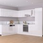 Unterschrank aus glänzend weißem Sperrholz, 80 x 46 x 81,5 cm von vidaXL, Küchenschränke - Ref: Foro24-801201, Preis: 72,71 €...