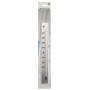 Nature Termómetro de pared de exterior aluminio 3,8x0,6x37 cm von , Vorhersagen und Wetterstationen - Ref: Foro24-423525, Pre...