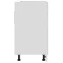 Armario inferior contrachapada blanco brillo 80x46x81,5 cm de vidaXL, Armarios de cocina - Ref: Foro24-801201, Precio: 71,49 ...