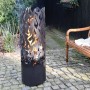 Esschert Design Brasero Flames de acero al carbono negro FF408 de , Chimeneas - Ref: Foro24-422498, Precio: 229,60 €, Descuen...
