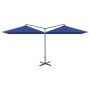 Sombrilla doble jardín con palo de acero azul celeste 600x300cm von , Sonnenschirme - Ref: Foro24-312561, Preis: 171,95 €, Ra...