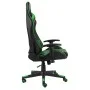 Silla gaming giratoria PVC verde de vidaXL, Sillones para videojuegos - Ref: Foro24-20480, Precio: 168,93 €, Descuento: %