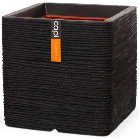 Capi Macetero Nature Rib cuadrado negro 30x30 cm KBLR902 von , Töpfe und Pflanzgefäße - Ref: Foro24-424204, Preis: 48,45 €, R...