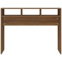 Mesa consola madera contrachapada roble marrón 105x30x80 cm von , Seitentische - Ref: Foro24-815941, Preis: 48,85 €, Rabatt: %