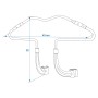 ProPlus Percha para reposacabezas de coche by , Vehicle headrest hangers and hooks - Ref: Foro24-403999, Price: 21,76 €, Disc...